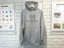 バレンシアガ 19SS 547765 エンブレムロゴ スウェットパーカ 買取実績です。
