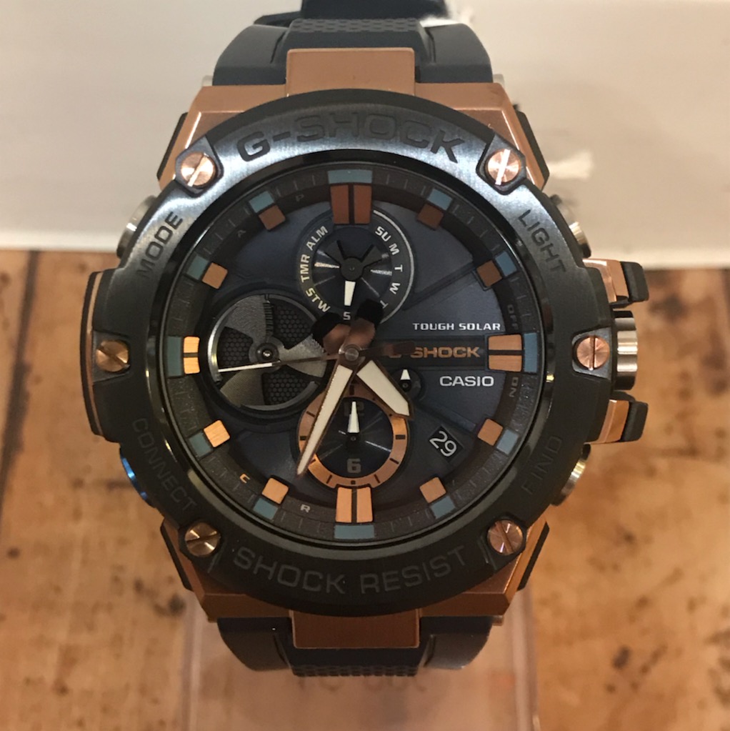 ジーショック（G-SHOCK）のGST-B100G-2AJF G-STEEL スマートフォン 