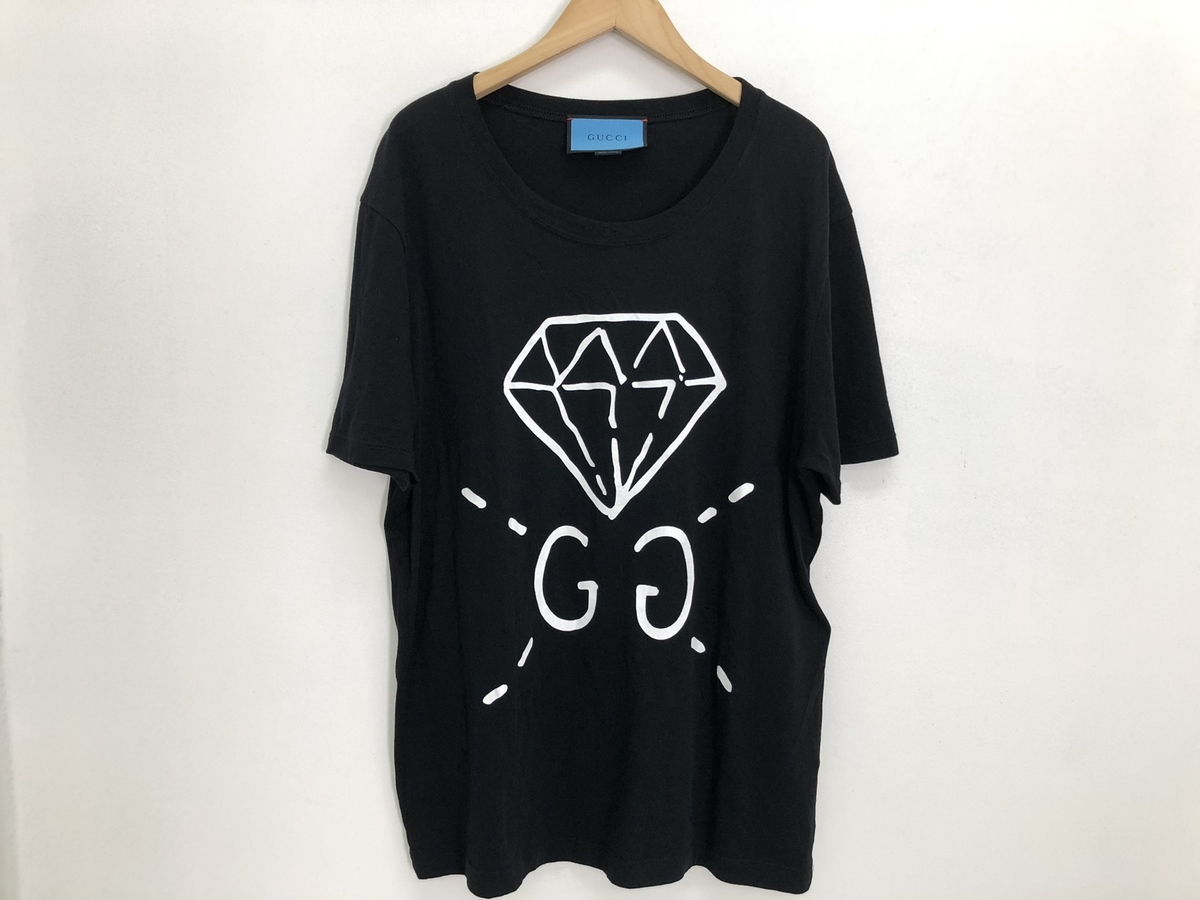 下丸子店でグッチの17春夏グッチゴーストダイヤプリント Tシャツ買取 