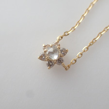 アガット 数量限定 2018 Xmas Special 10184127021 K18 ダイヤモンドスペシャルネックレス 買取実績です。