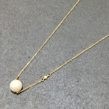 アガット K10 1Pパール ネックレス 買取実績です。