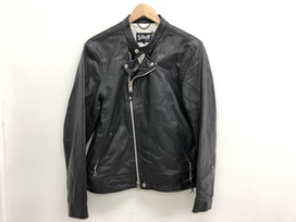 ショットの黒　トリプルコラボ　ライダースジャケットの買取実績です。