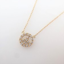アーカー VC-291 K18 0.07ct ピースパヴェネックレス 買取実績です。