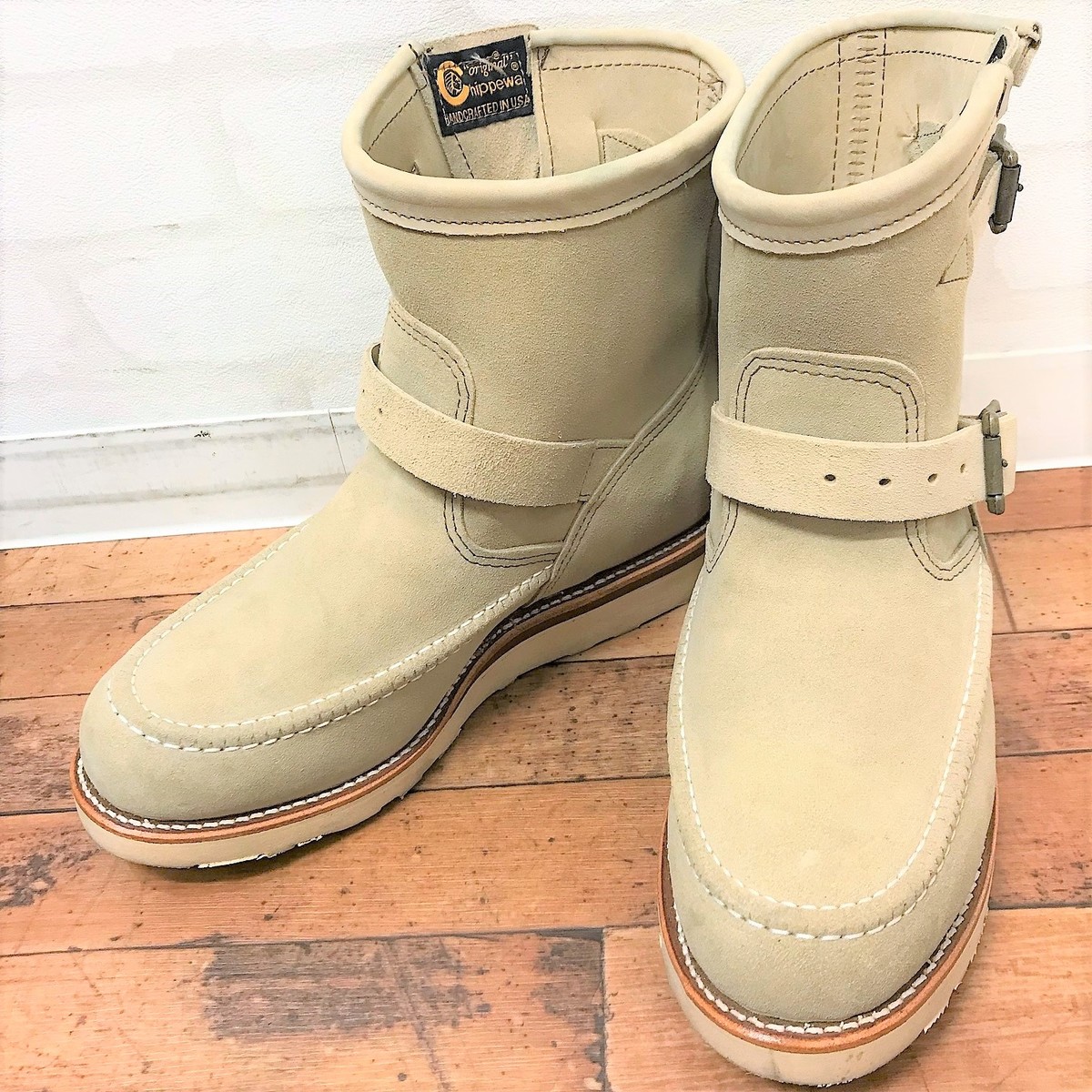 チペワの97875 スエード エンジニアブーツを買取致しました。銀座本店