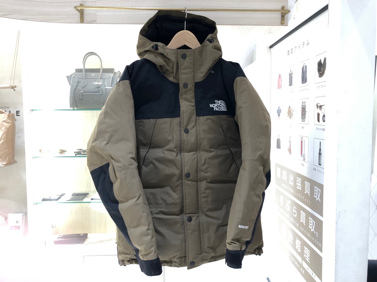 渋谷店では、ノースフェイスのマウンテンダウンジャケット（NP91837