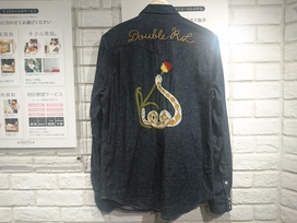 ラルフローレンのリミテッドエディション 刺繍 インディゴ ウエスタンシャツの買取実績です。