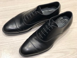 三陽山長の黒 友二郎 ストレートチップ ドレスシューズの買取実績です。