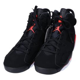 ナイキの384664-060 AIR JORDAN 6 RETRO 28cm BLACK/INFRAREDの買取実績です。