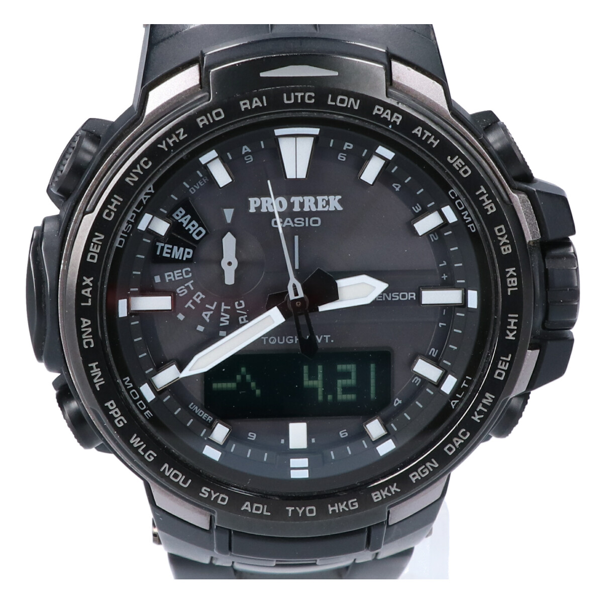 カシオのPRW-6100YT-1JF プロトレック トリプルセンサー 腕時計を買取 