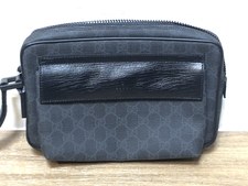 グッチ GGプラス　黒　162784　セカンドバッグ 買取実績です。