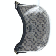 グッチ 181092　クリスタルGG　コーティングジャガード×レザー　ショルダーバッグ 買取実績です。