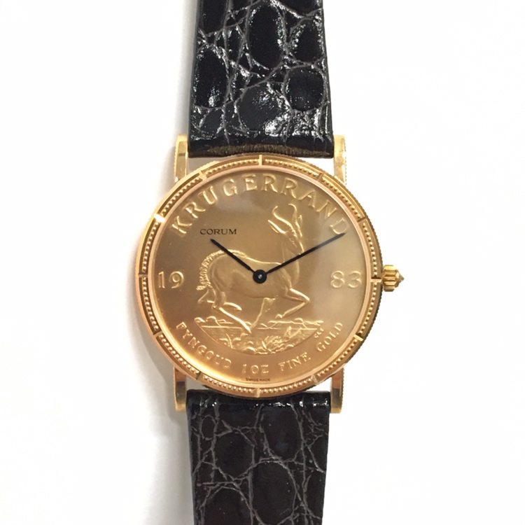 Corum cervin 意味 コルムのK18 南アフリカクルーガーランド コインウォッチ 手巻き 腕時計を銀座本店で買取いたしました 買取価格・実績 2020年6月8日公開情報 ブランド買取の