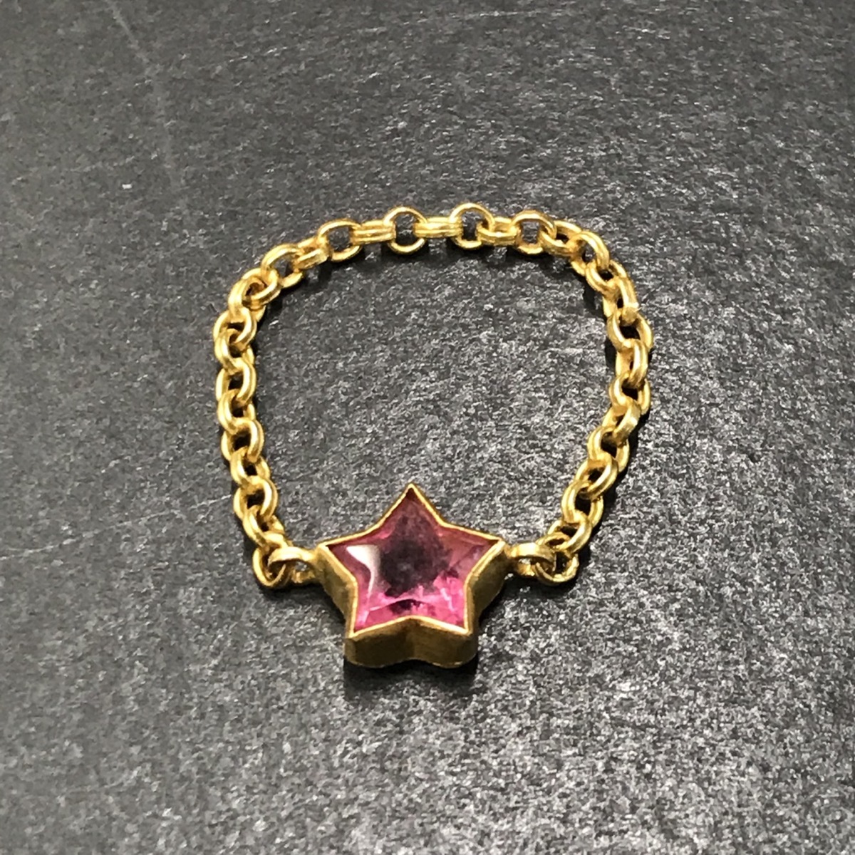 銀座本店でマリーエレーヌ・ドゥ・タイヤックのK22 ピンクトルマリン