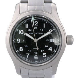 ハミルトンのH682010 カーキフィールド クオーツ 黒文字盤 ステンレス(SS)ベルトの買取実績です。