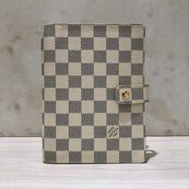 ルイヴィトンのダミエアズール 2010年製 R20241 アジェンダMM 手帳の買取実績です。