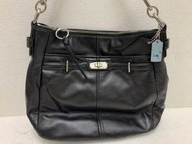 コーチの17816 黒 チェルシーレザー アシュリンホーボー ワンショルダーバッグの買取実績です。