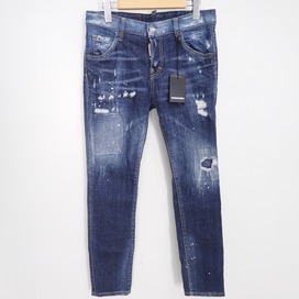 ディースクエアードの2019年　レディース　クラッシュデニムパンツ　S75LB0190　の買取実績です。