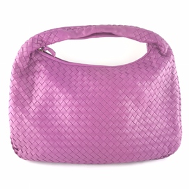 ボッテガ・ヴェネタのパープル イントレチャート ホーボーバッグ ミラー付属の買取実績です。