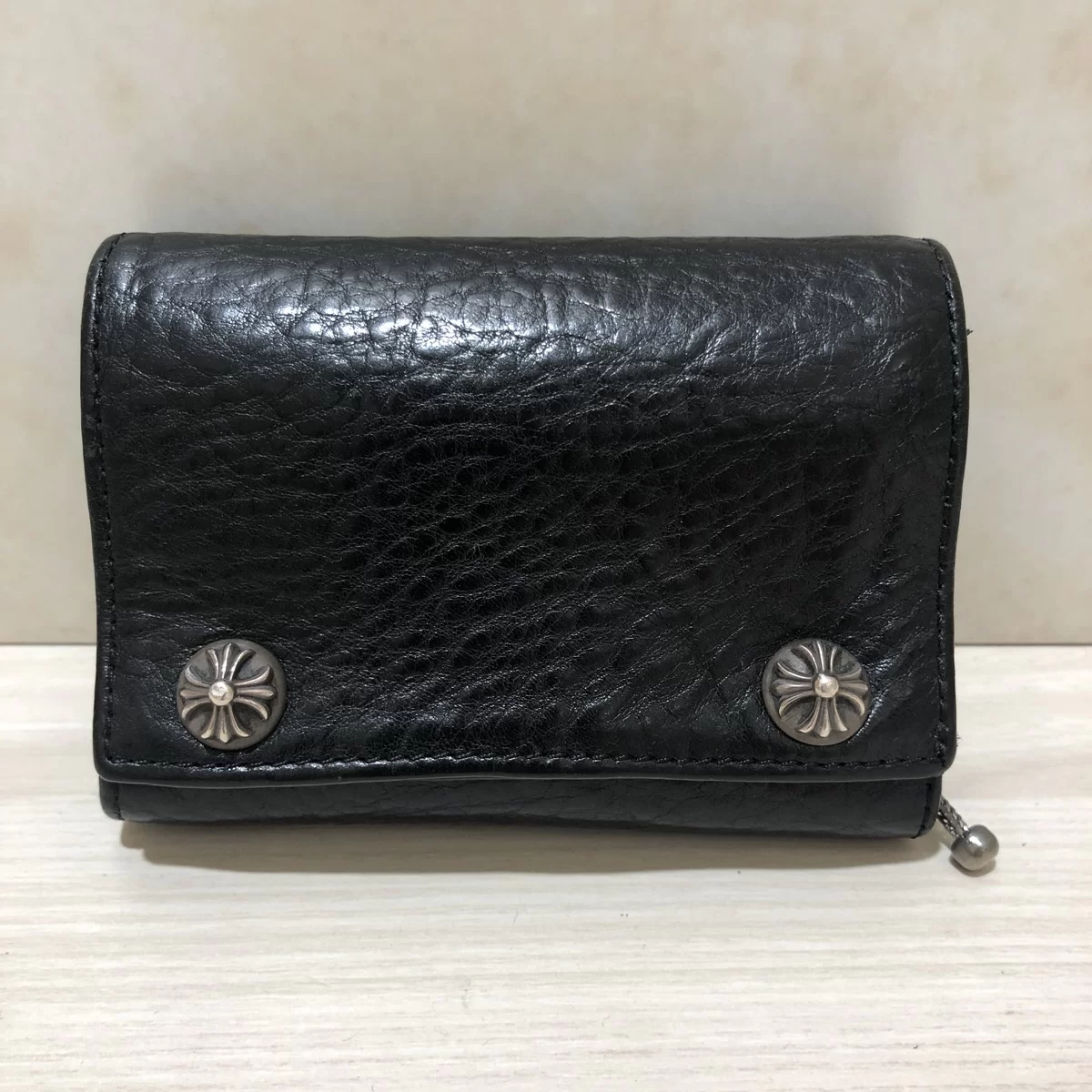 売れ筋値下げ 全店舗在庫品薄！美品！購入証明有！クロムハーツ スリー 
