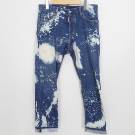 ディースクエアードのS71LB0259 GLAM HEAD JEAN ブリーチ加工 スリムストレッチ デニムの買取実績です。