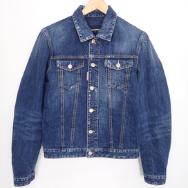ディースクエアードの2018年春夏 S74AM0786 Tidy Jean Jacket ダメージ加工 デニムジャケットの買取実績です。