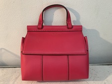 トリーバーチ ピンク 2WAY BLOCK-T MINI サッチェルバッグ 買取実績です。