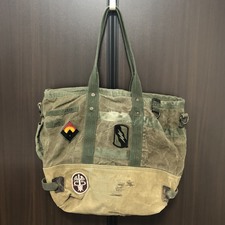 ジュディーオウガーデザイン ワッペンデザイン　ヴィンテージ加工　切り替えキャンバストートバッグ 買取実績です。