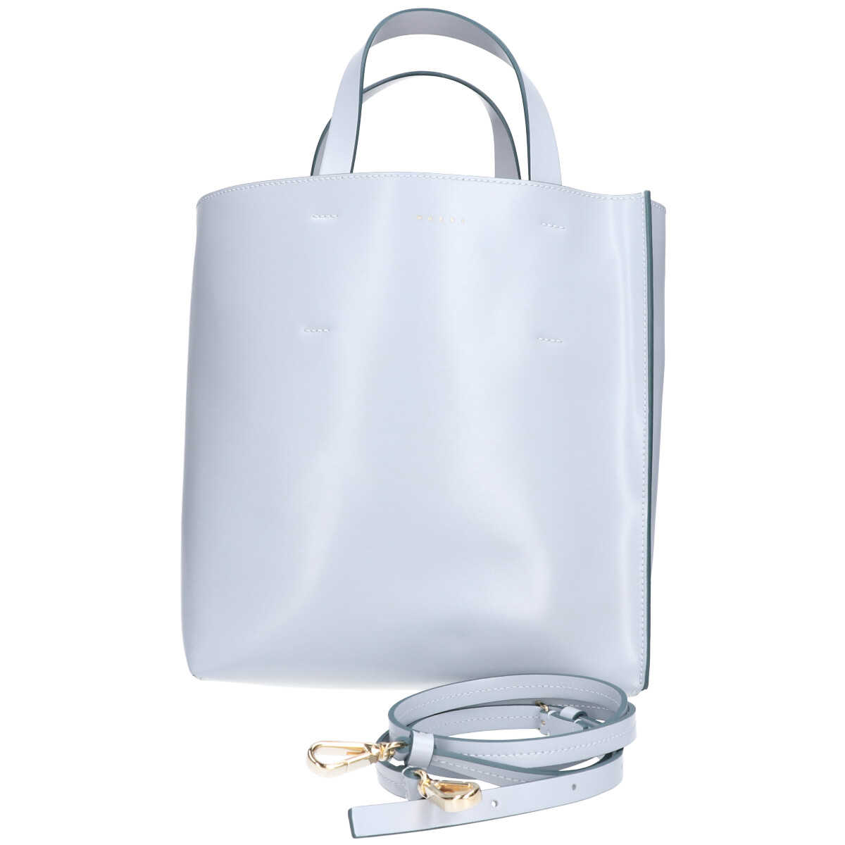 【うまれ　頼める便　】定価11万円　マルニ　コーナー マルニのムゼオ レザー2WAYショルダー トートバッグをお買取しました