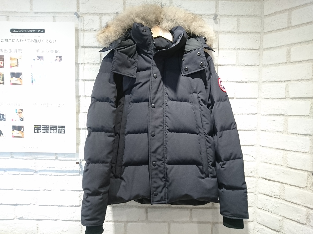 新宿店で、カナダグースの3808MA ネイビー ウィンダムパーカーを買取 