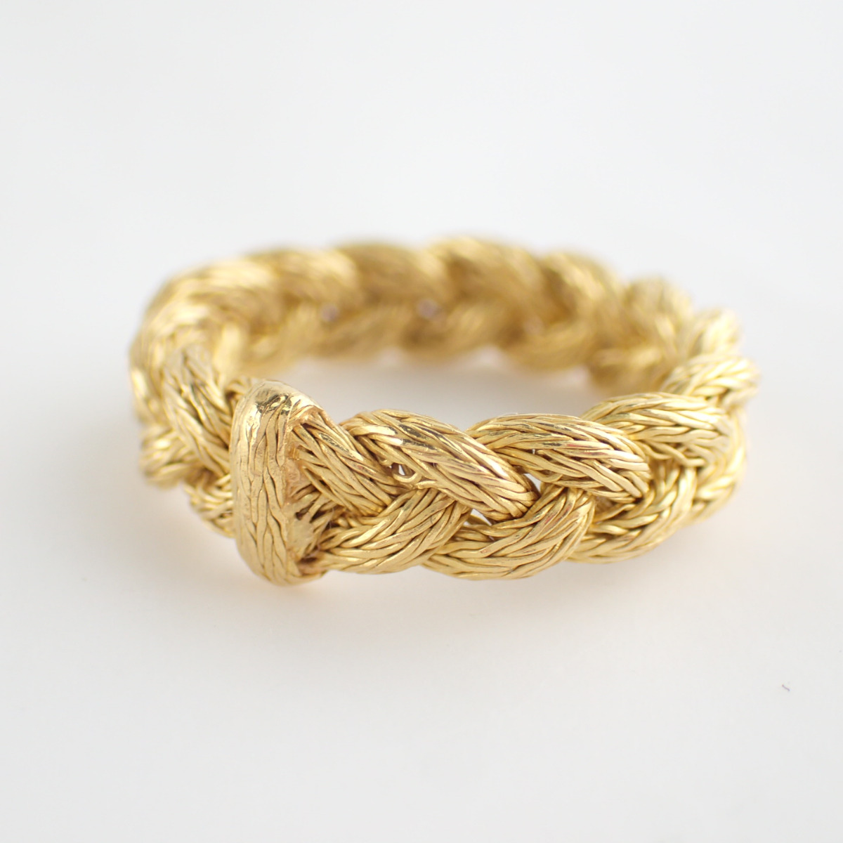 マリーエレーヌドゥタイヤックのK22 ビーズリング Braided ring