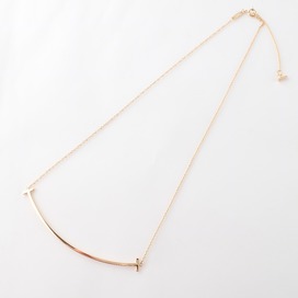 ティファニーのK18  Tスマイル ラージ ペンダント ネックレスの買取実績です。