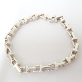 ティファニーのAg925 Tチェーン シルバーブレスレットの買取実績です。