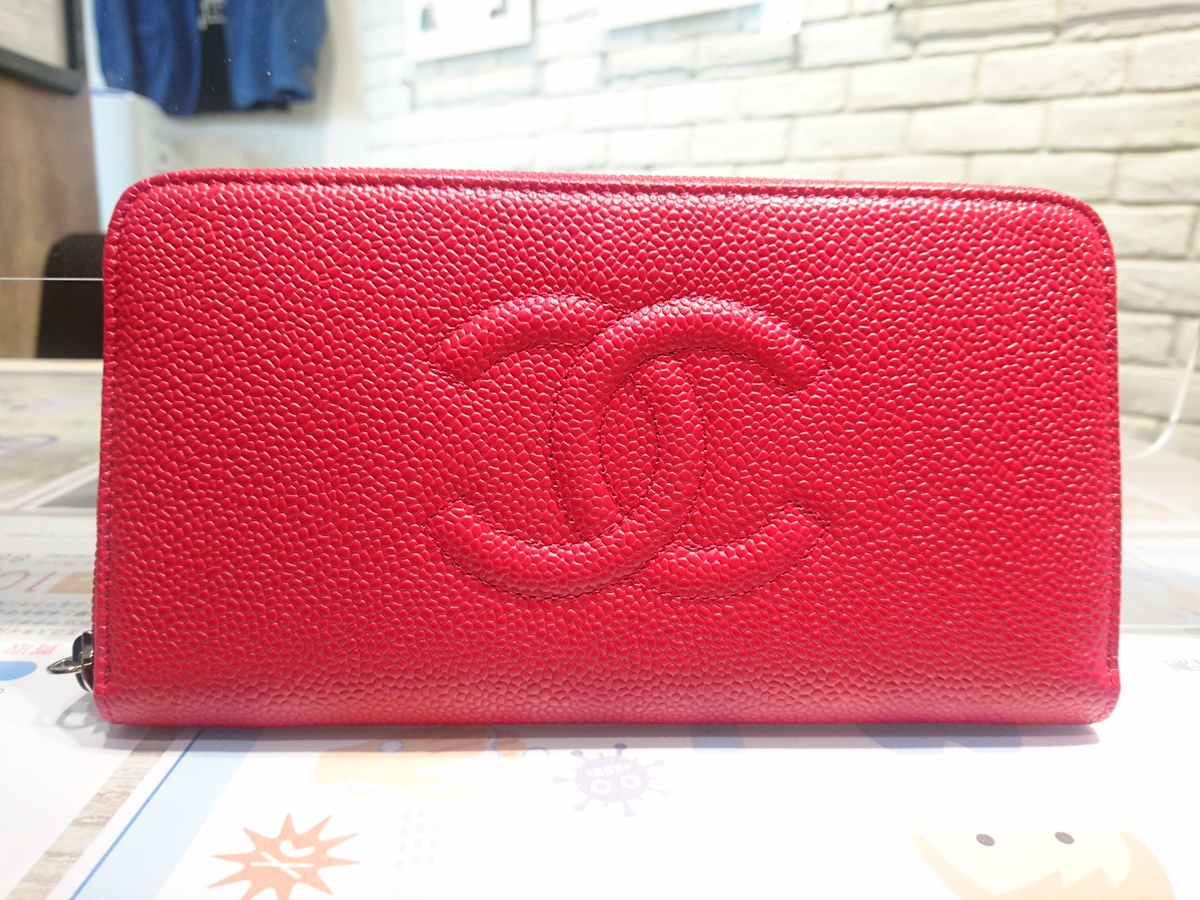 【みなみ様取り置き分】正規品☆新品　CHANEL　長財布 CHANEL（シャネル） 本物保証 箱付 ココマーク ロゴ ラウンド