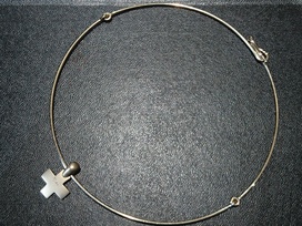 ポメラートのK18YG クロスチャーム チョーカーの買取実績です。