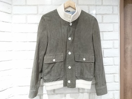 チンクアンタのニット切替 スエードレザー バルスターブルゾンの買取実績です。