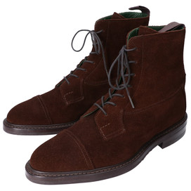 トリッカーズのM7242D DUKE ブラウン スエード素材 キャップトゥシューズの買取実績です。