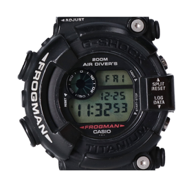 G-SHOCK(gショック)のDW-8200MB-1VT フロッグマン 200M AIR DIVER'S メンインブラック クオーツ時計の買取実績です。