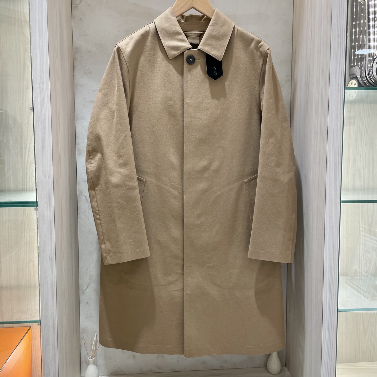 渋谷店で、マッキントッシュのニューダンケルド(×フォックスブラザーズ