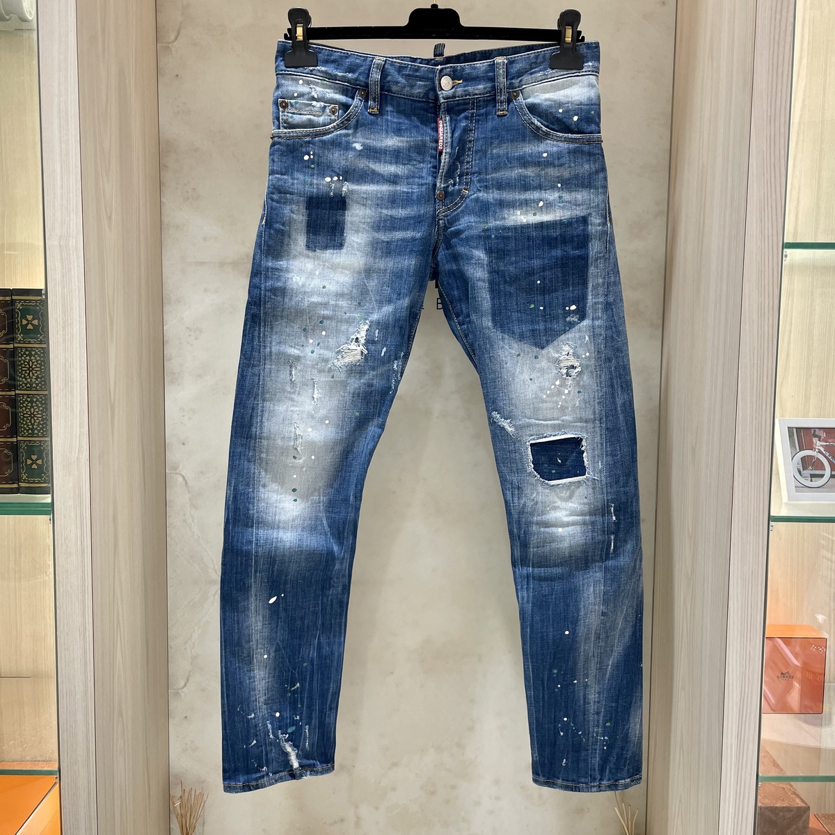 渋谷店で、2018年製のディースクエアードのデニム(S74LB0322 Sexy 