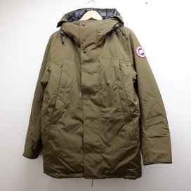カナダグースの国内正規 3400M SANFORD PARKA ミリタリーグリーン サンフォード フーディダウンジャケットの買取実績です。