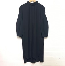 エンフォルド 19年 300CA333-1770　黒　再度スリット　コクーンスリーブ ワンピース 買取実績です。