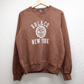 ラルフローレンのブラウン プリント 裏起毛 クルーネックスウェット/トレーナーの買取実績です。