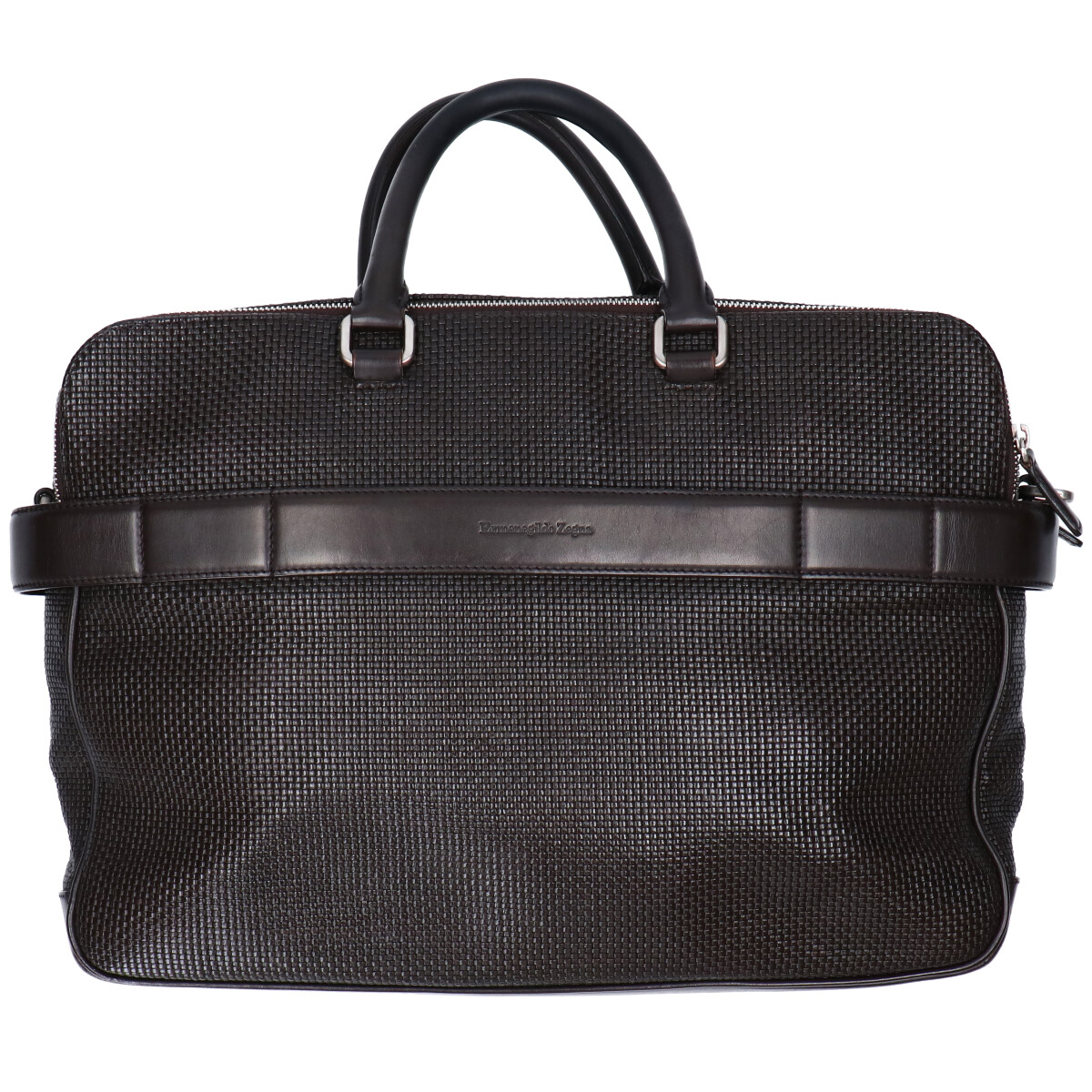 Ermenegildo Zegna ブラウン ショルダーバッグ Ermenegildo Zegna 