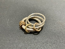 スピネリキルコリン 925×K18 オリオン 3連 リング 買取実績です。