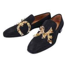 クリスチャンルブタン LOVE MET FLAT GLITTER TENNIS/GLITTER スタッズ スリッポンシューズ メンズ 買取実績です。