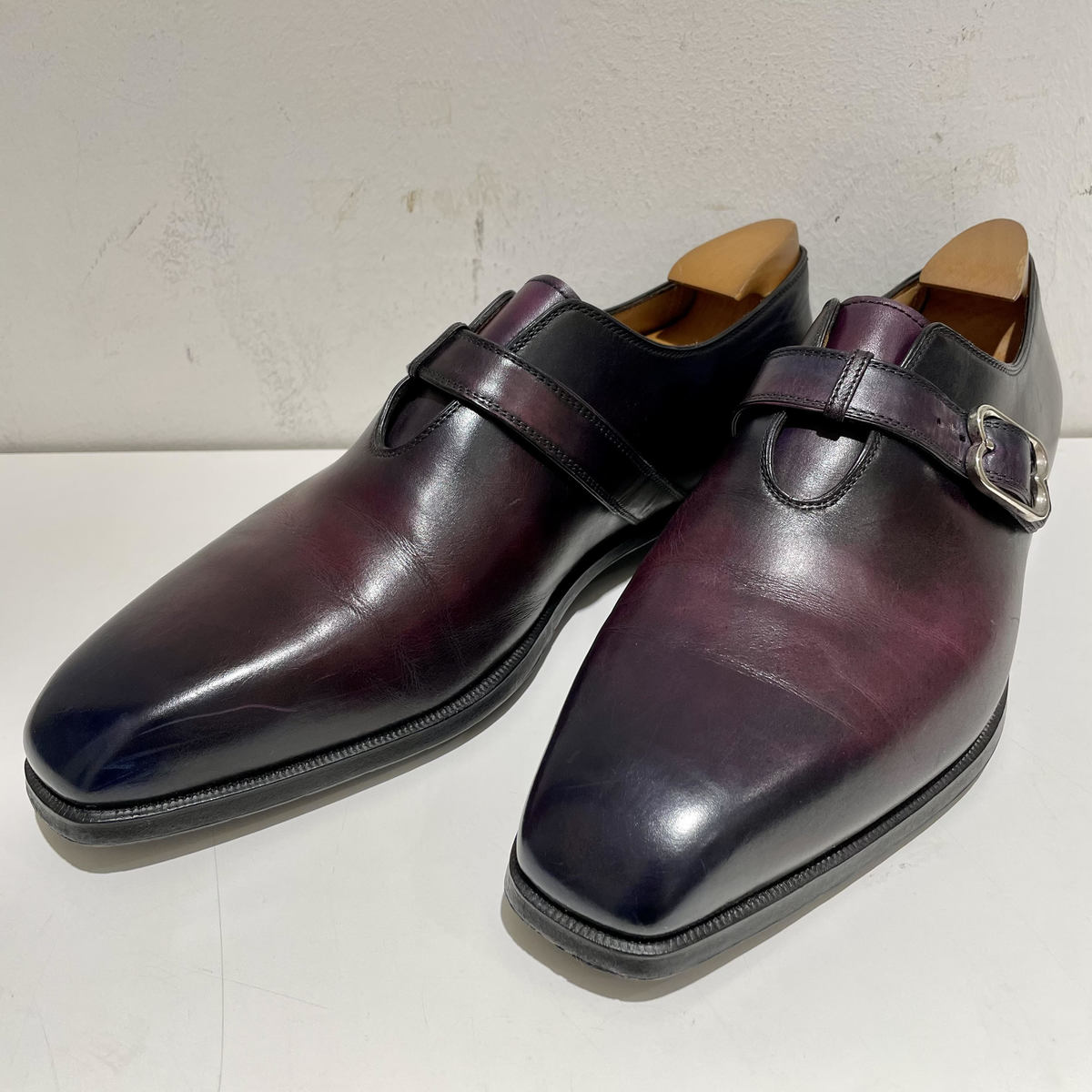 渋谷店でベルルッティ買取。シングルモンクストラップシューズ(0795