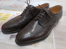 ジョンロブ DARBY2 ウイングチップ フルブローグ ドレスシューズ 買取実績です。