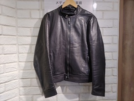 エンメティのANDREA 中綿入り ラムスキンレザー シングルライダースの買取実績です。