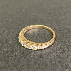 ダイヤモンドのK18 0.50ct ダイヤモンドリングの買取実績です。