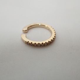 ヒロタカのK10YG GS07KDF Diamond Ear Cuff ダイヤモンド イヤーカフ 0.07ctの買取実績です。